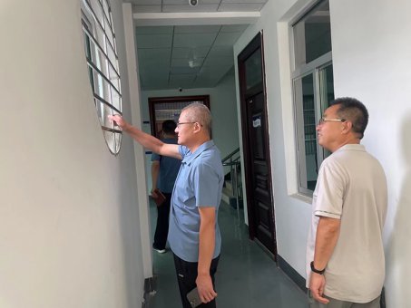 我校开展校园消防整改工程验收工作